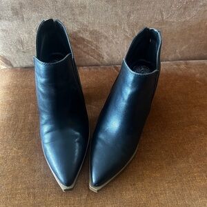 Vince Camuto Black Ankle Booties